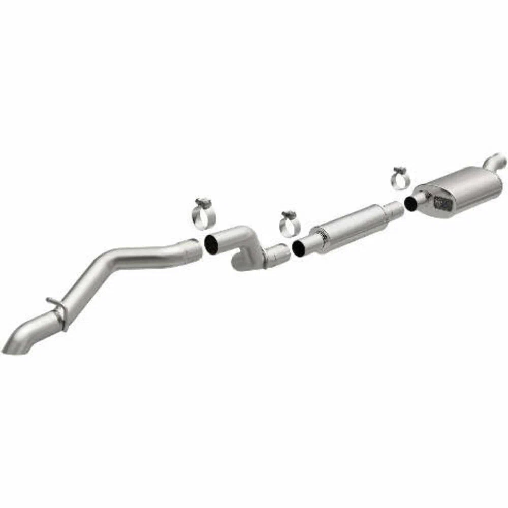 Exhaust System Kit for 2018-2026 Jeep Wrangler 3.6L Overland Series Cat-Back Performance Exhaust System MagnaFlow 19592